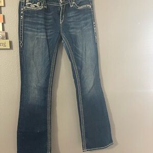 Rock Revival Dark Blue Boot Cut Jeans